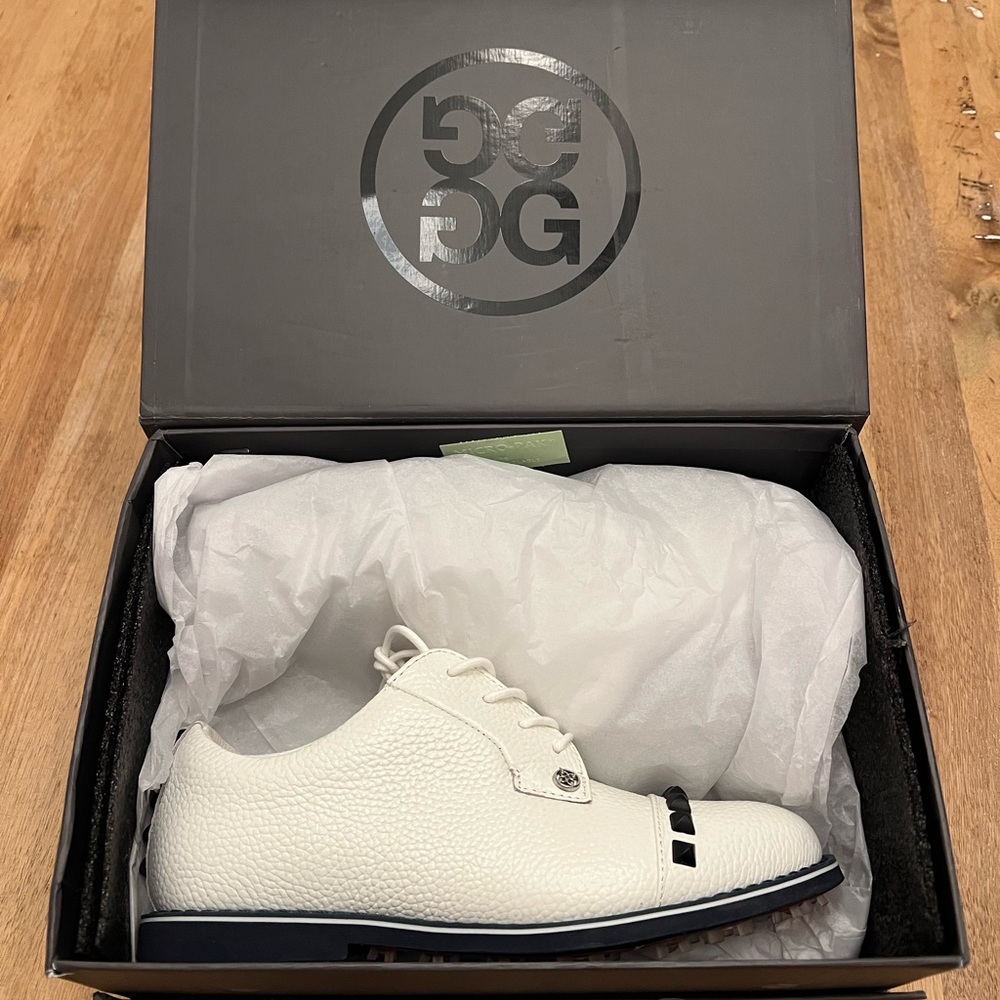 G/FORE White Athletic Shoes
